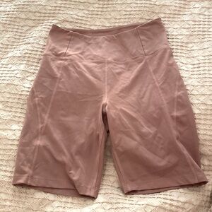Girlfriend Collective Dusty Pink / Mauve Bike Shorts Soze M